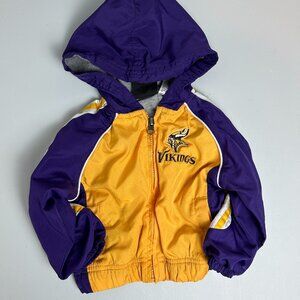 NFL Kids Jacket - Purple and Yellow